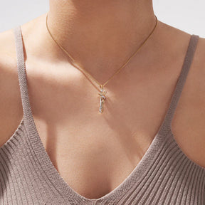 Gold Hug Necklace