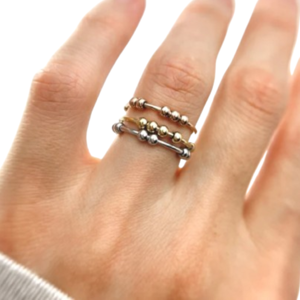 Fidget Beads Ring